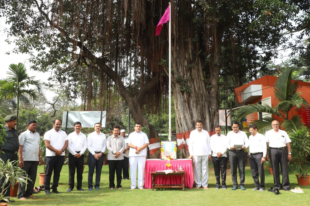 Flag hoisting and cooperation pledge in Gokul on the occasion of Cooperation Week